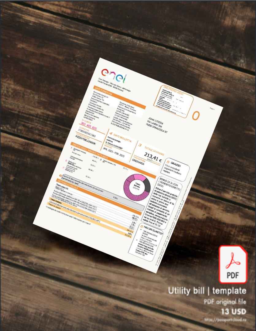 Utility bill | Albanian Power | Albania